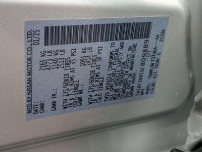 2025 Nissan Rogue SV