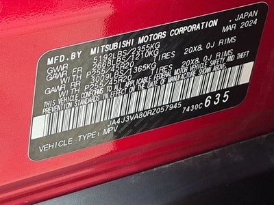 2024 Mitsubishi Outlander SE