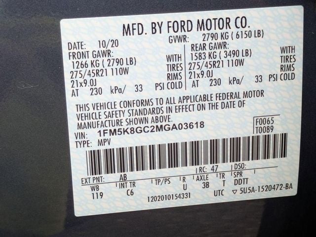 2021 Ford Explorer ST