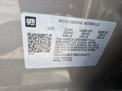 2024 Chevrolet Malibu LT 1LT
