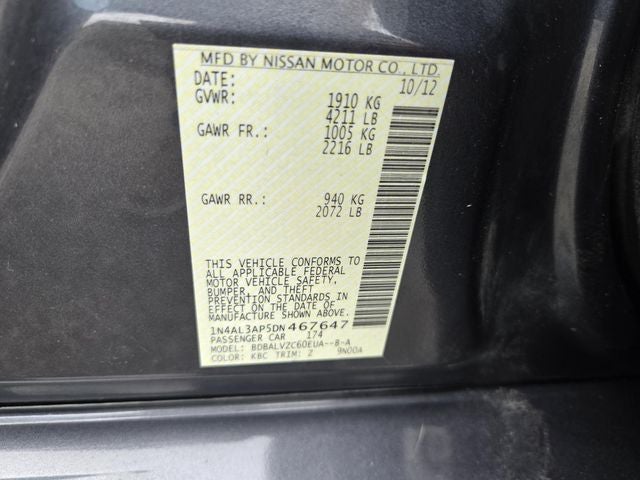 2013 Nissan Altima 2.5 SL
