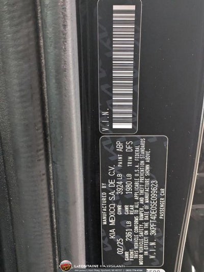 2025 Kia K4 LXS