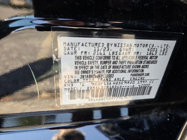 2024 Nissan Sentra SV