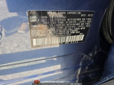 2022 Subaru Ascent Limited