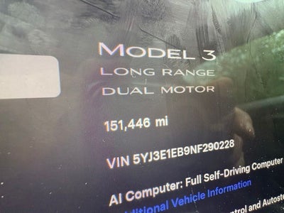 2022 Tesla Model 3 Long Range