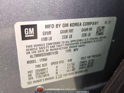 2022 Chevrolet TrailBlazer LS