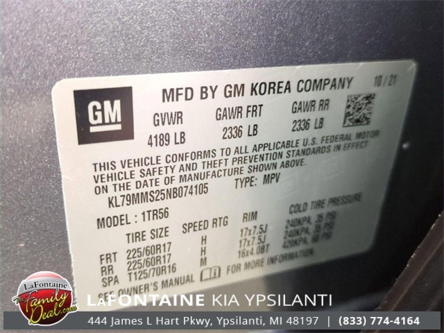 2022 Chevrolet TrailBlazer LS