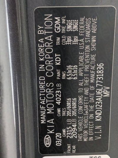 2020 Kia Soul LX