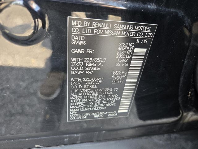 2016 Nissan Rogue SV