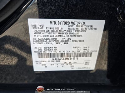 2021 Ford EcoSport SE