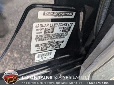 2015 Jaguar XF 3.0 Portfolio