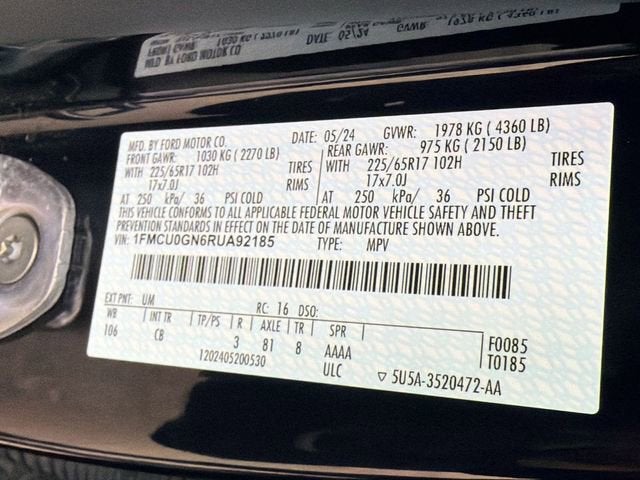 2024 Ford Escape Active