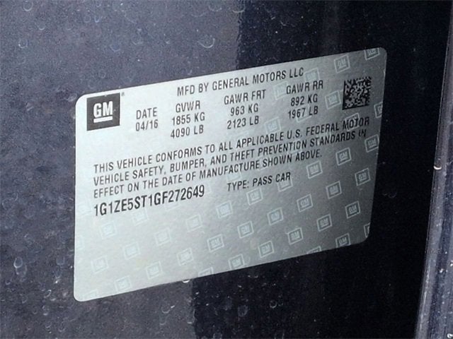 2016 Chevrolet Malibu LT