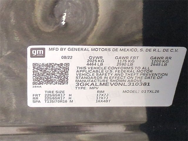 2022 GMC Terrain SLE