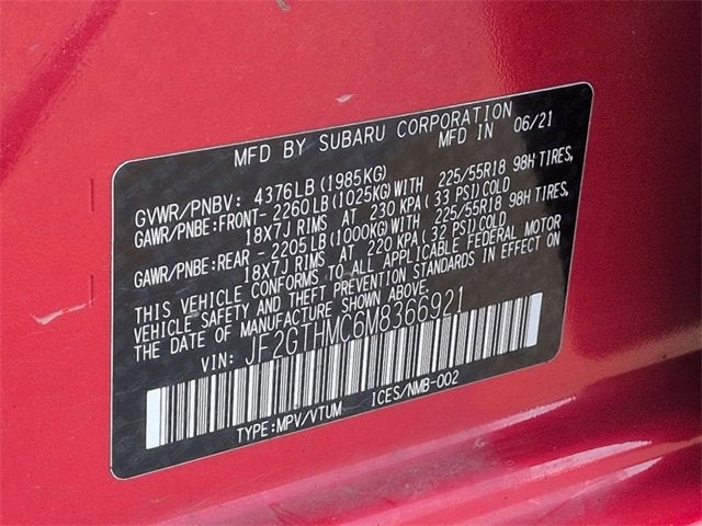 2021 Subaru Crosstrek Limited