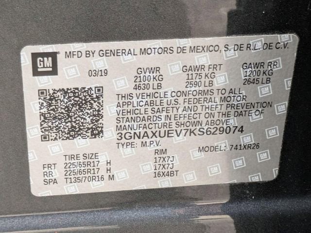 2019 Chevrolet Equinox LT