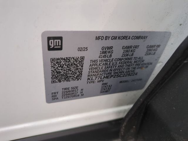 2025 Chevrolet Trax LT