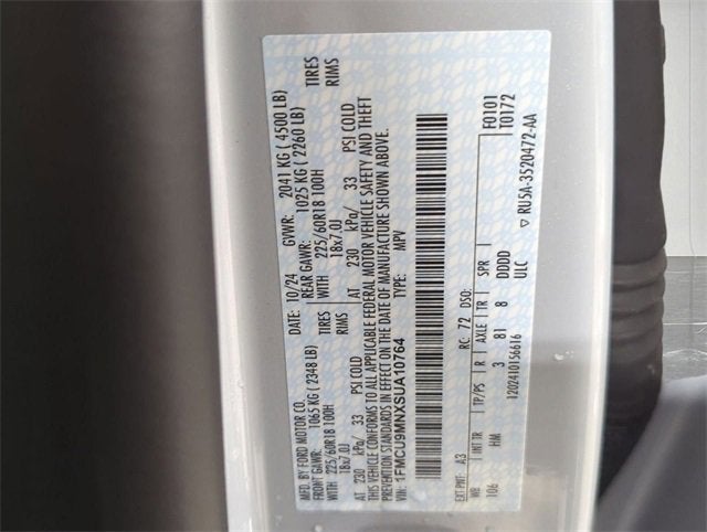 2025 Ford Escape ST-Line