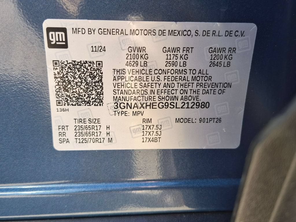 2025 Chevrolet Equinox LT