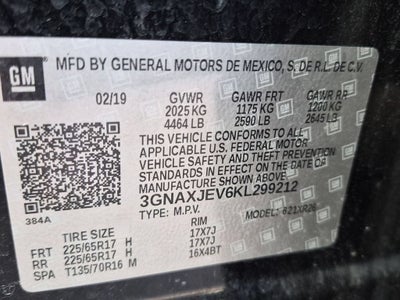 2019 Chevrolet Equinox LT