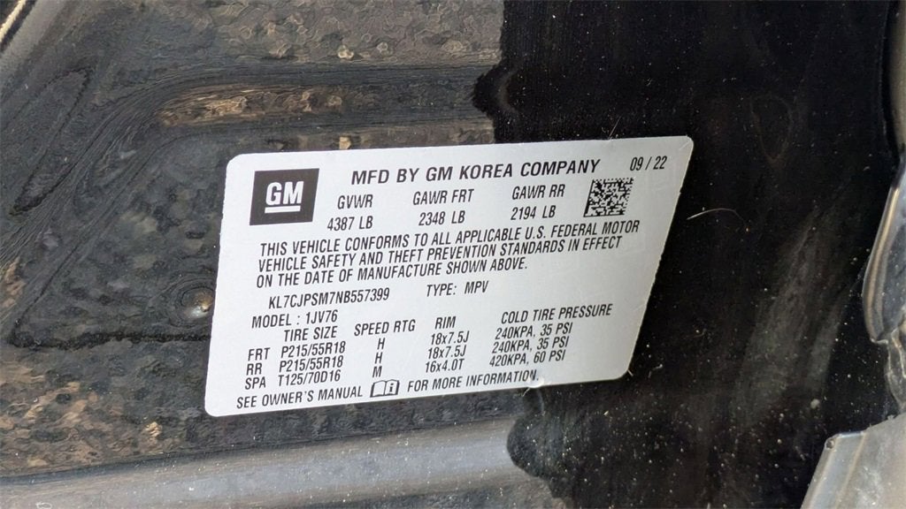 2022 Chevrolet Trax LT