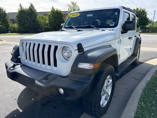 2018 Jeep Wrangler Unlimited Sport S 4x4