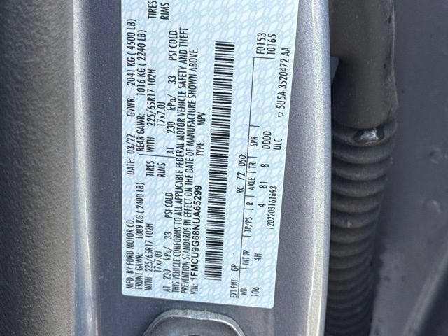 2022 Ford Escape SE