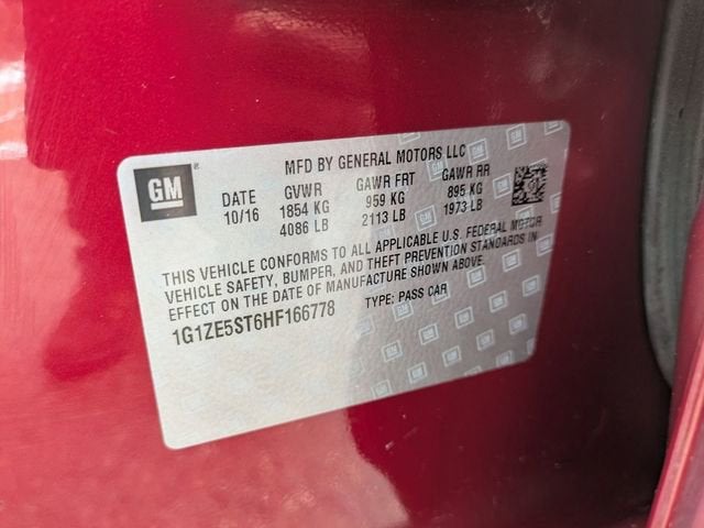 2017 Chevrolet Malibu LT