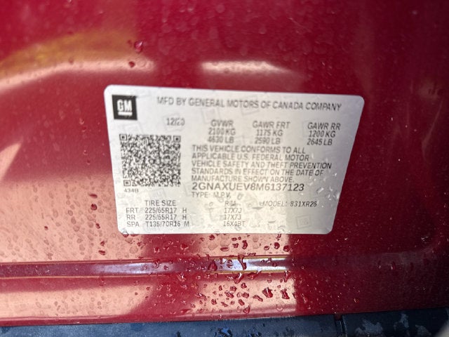 2021 Chevrolet Equinox LT