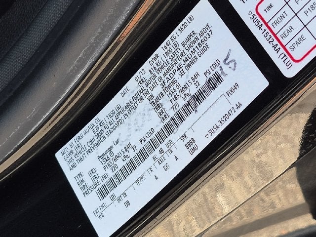 2013 Ford Fiesta SE
