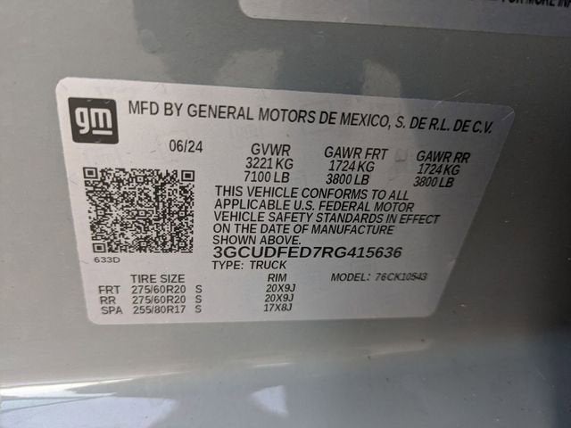 2024 Chevrolet Silverado 1500 LT Trail Boss