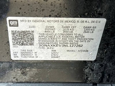 2022 Chevrolet Equinox LT