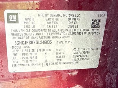 2016 Chevrolet Trax LT