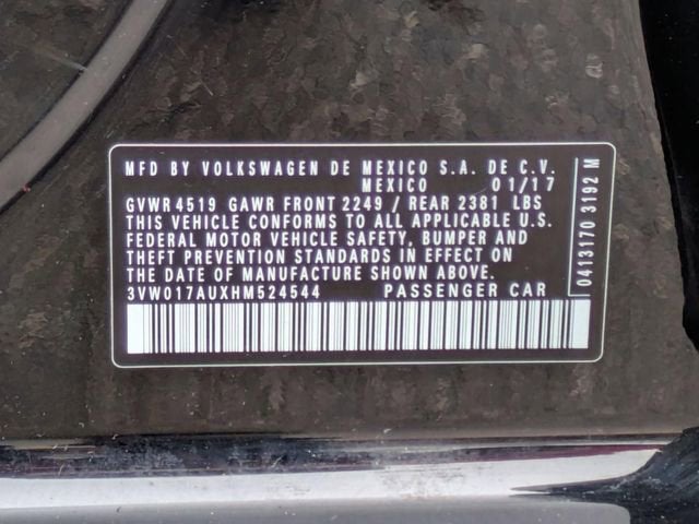 2017 Volkswagen Golf SportWagen S