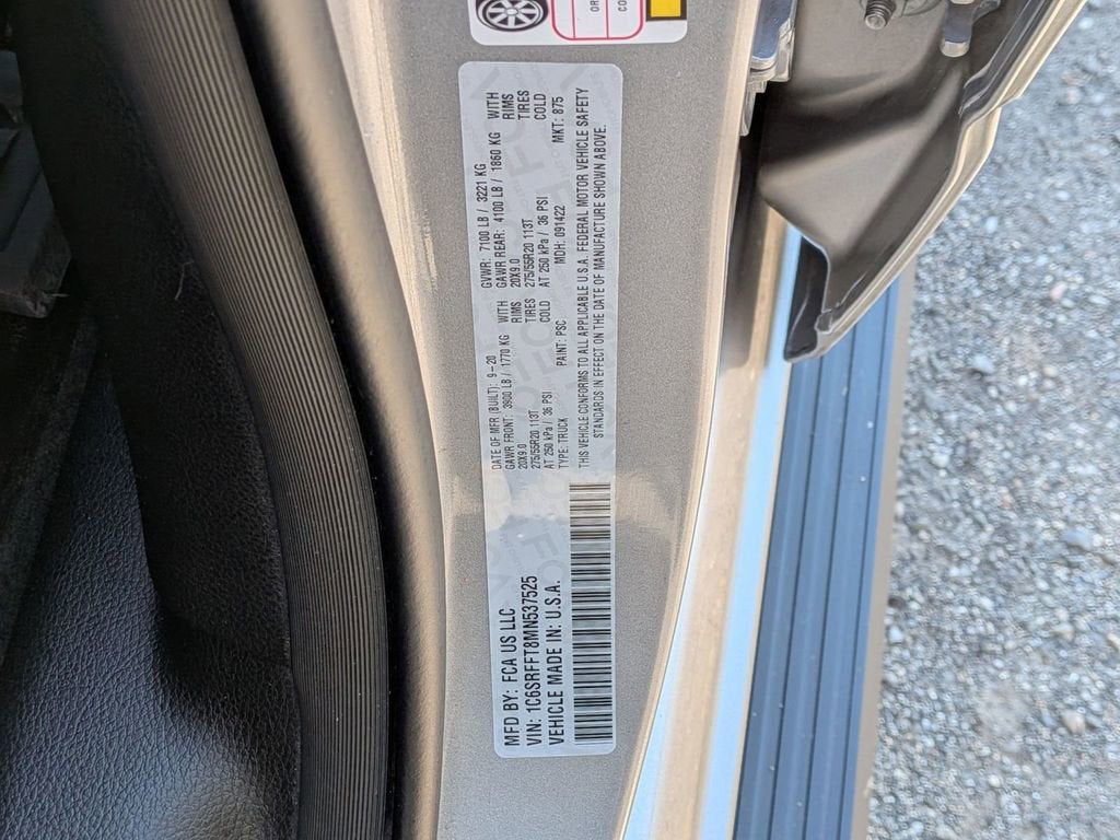 2021 RAM 1500 Big Horn Crew Cab 4x4 5'7" Box