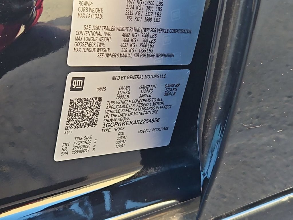 2025 Chevrolet Silverado 1500 LT (2FL)