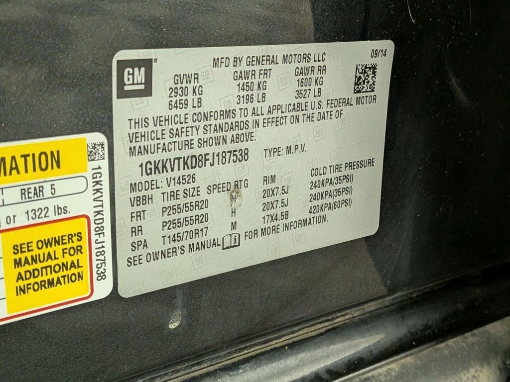 2015 GMC Acadia Denali