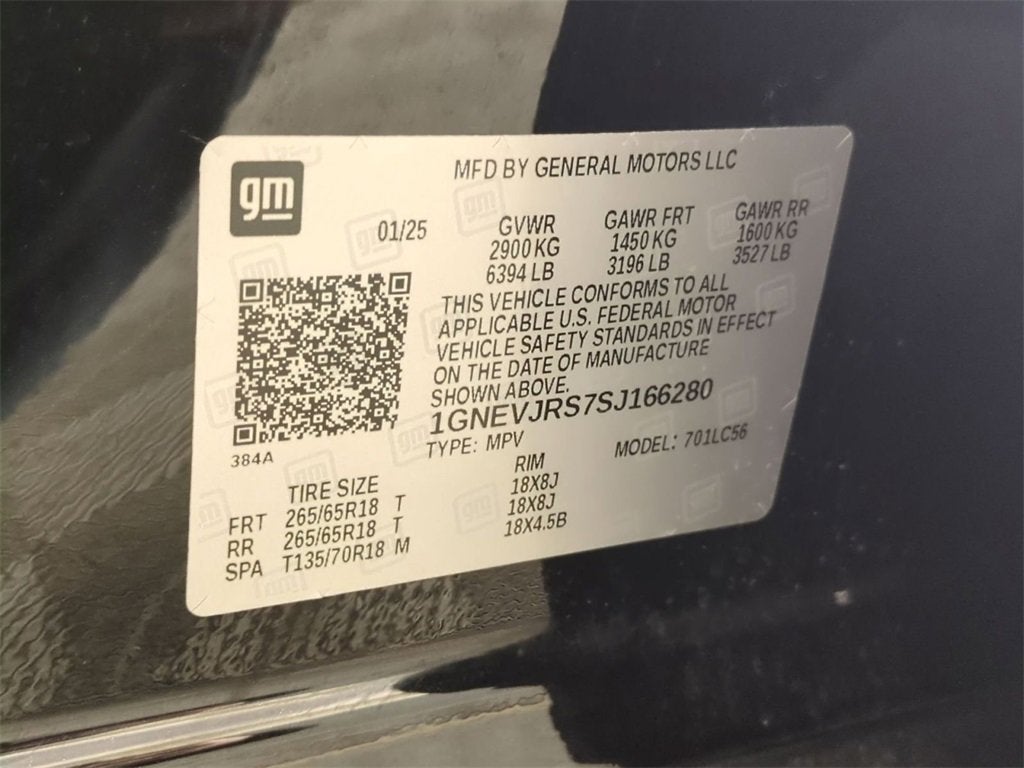 2025 Chevrolet Traverse Z71