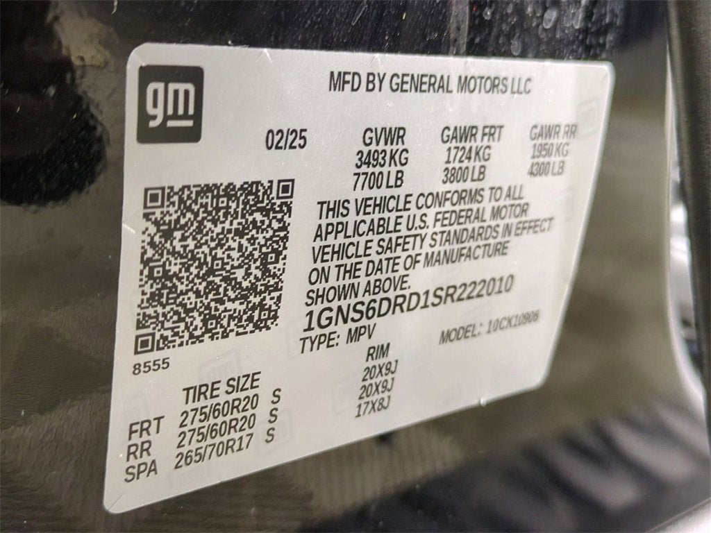 2025 Chevrolet Suburban Z71