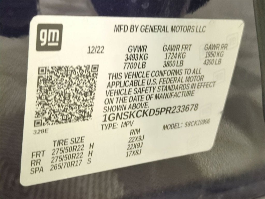 2023 Chevrolet Suburban LT