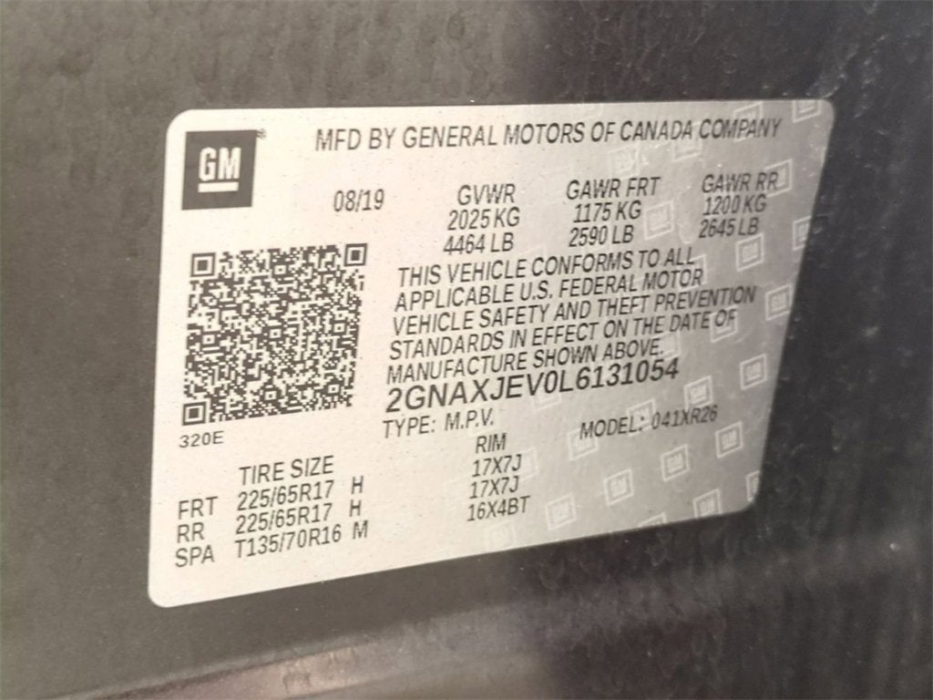 2020 Chevrolet Equinox LT