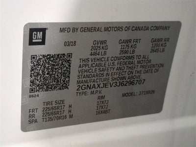 2018 Chevrolet Equinox LT