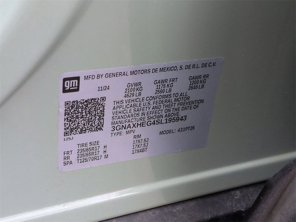 2025 Chevrolet Equinox LT