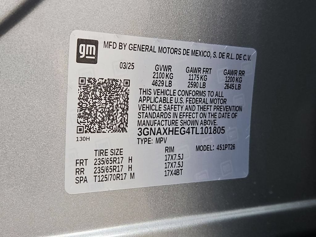 2026 Chevrolet Equinox LT