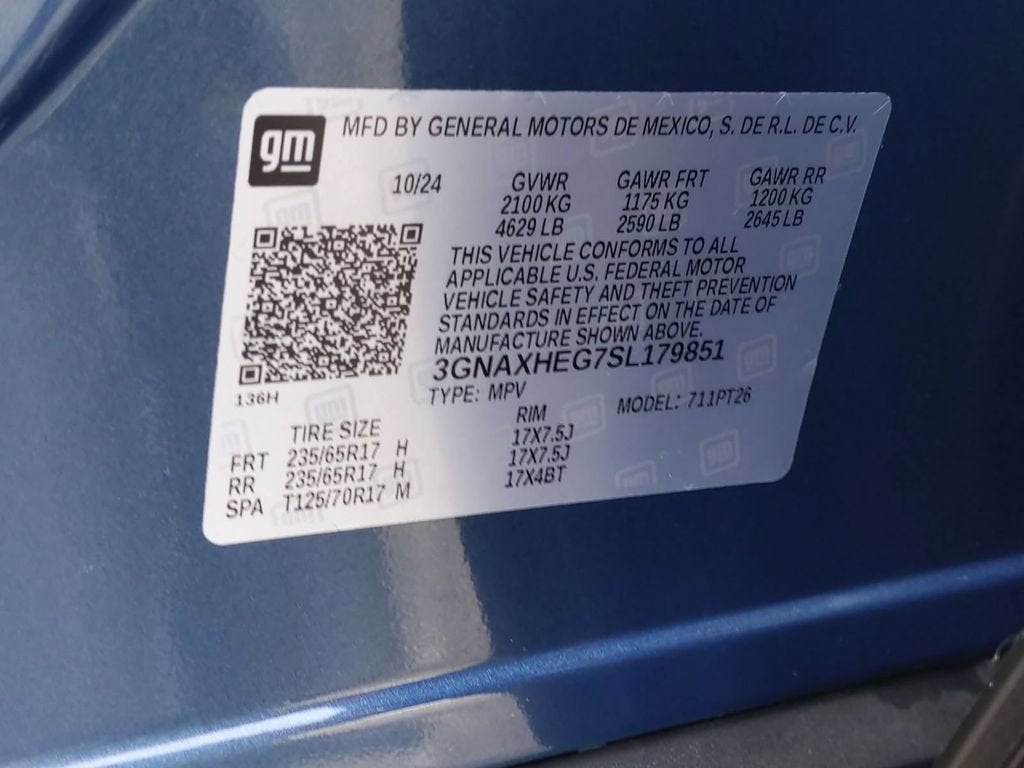 2025 Chevrolet Equinox LT