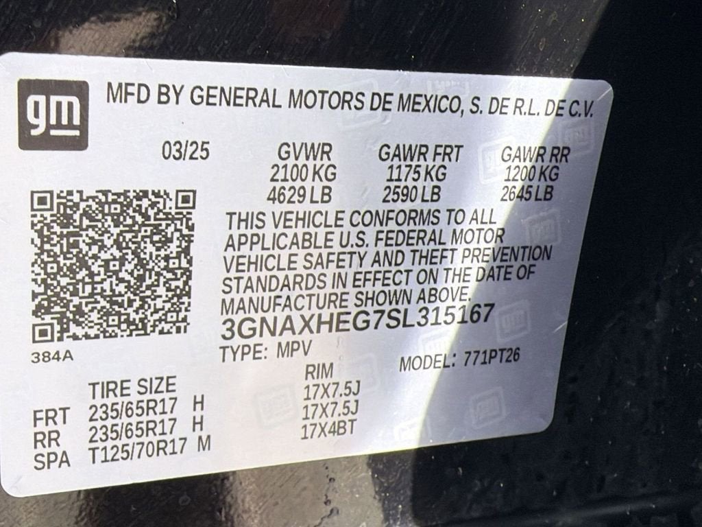 2025 Chevrolet Equinox LT