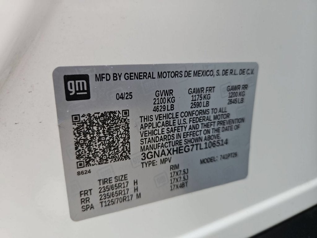 2026 Chevrolet Equinox LT