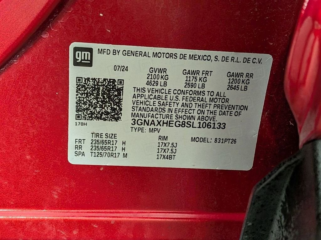 2025 Chevrolet Equinox LT