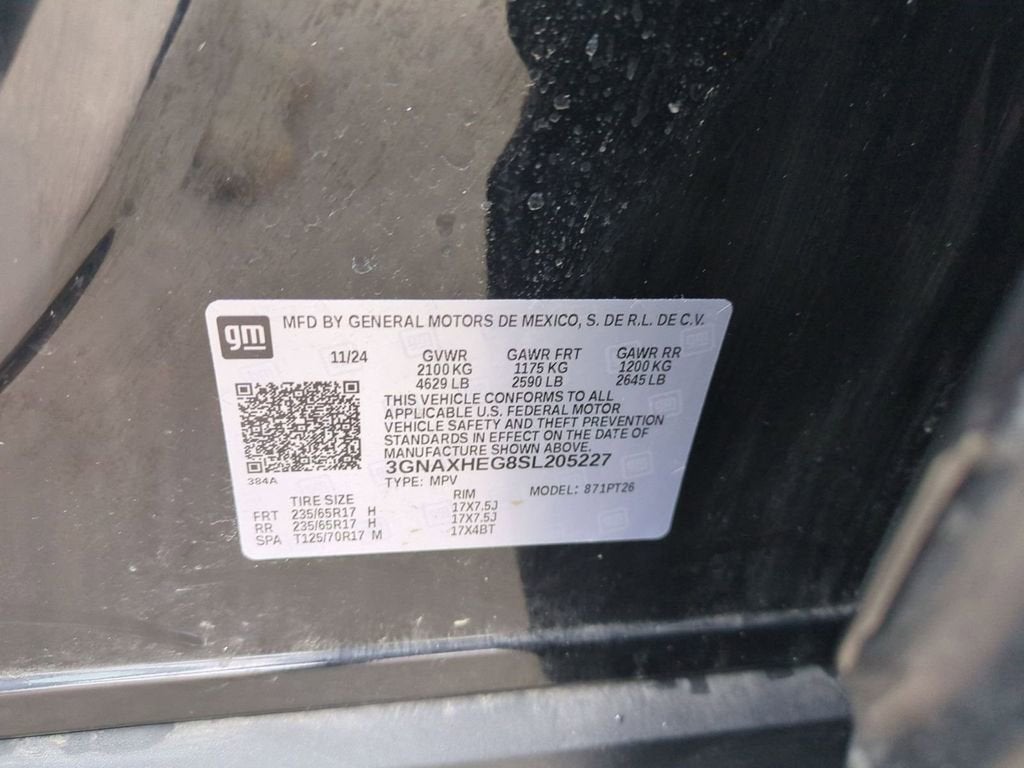 2025 Chevrolet Equinox LT