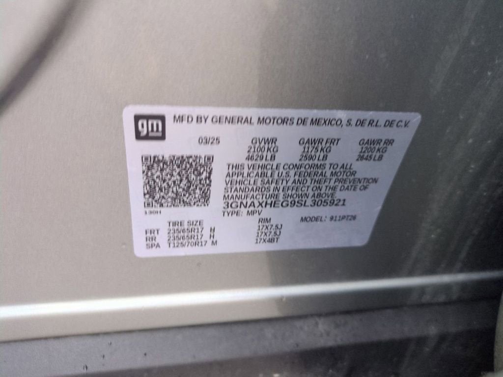 2025 Chevrolet Equinox LT